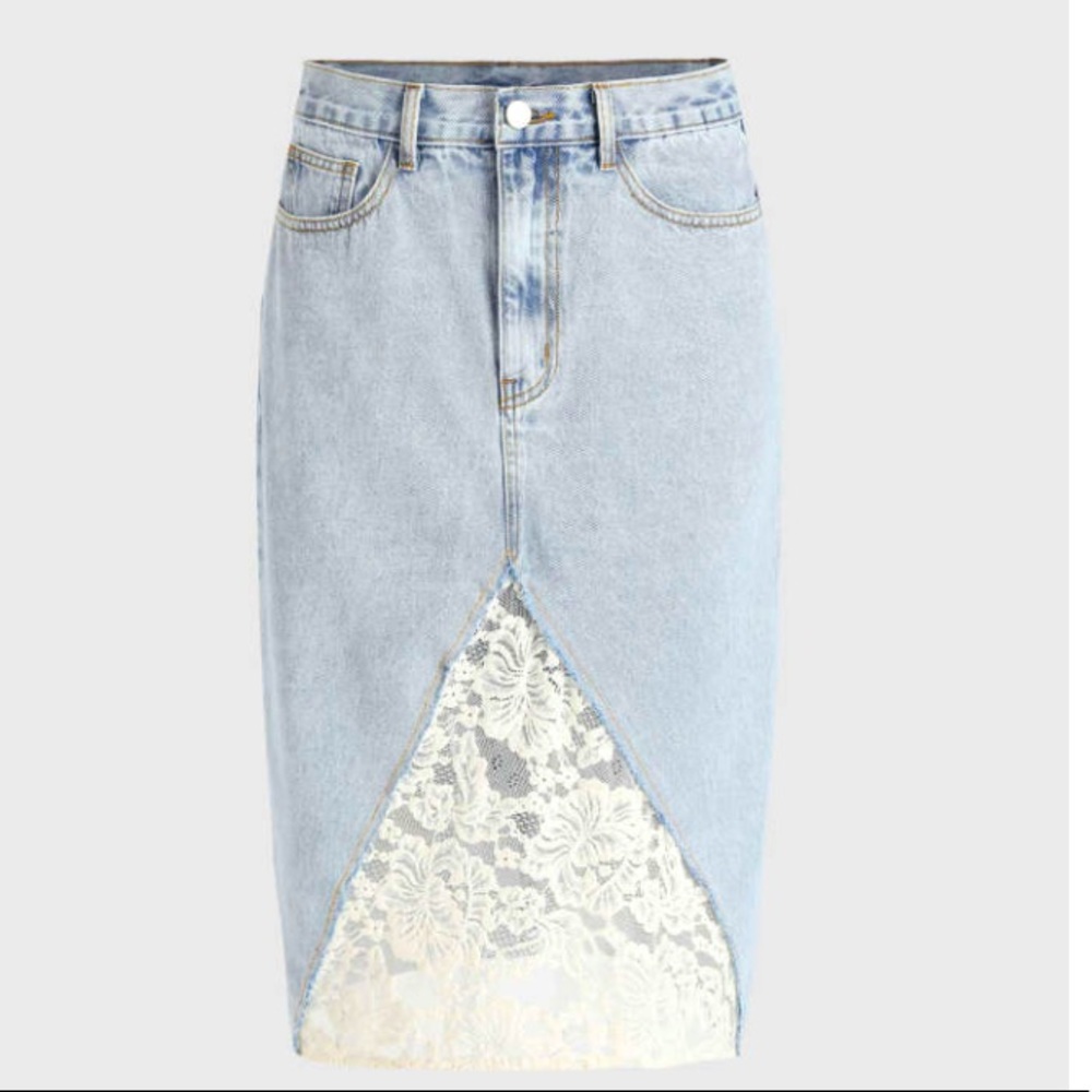 Jean skirt-small-like new
